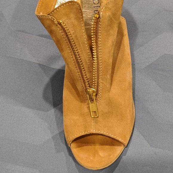 Slingback suede booties - Picture 6 of 8